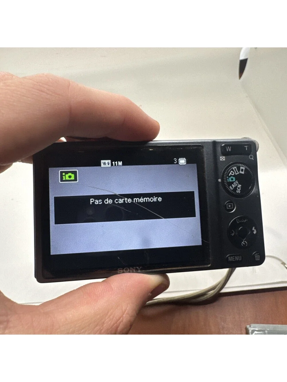 Sony Cyber-shot DSC-W370 14.1 MP 7x Opt. Zoom Compact Digital Camera No Battery